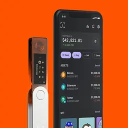 Апаратний гаманець для криптовалют Ledger Nano X Blazing Orange (LNXBO) - мініатюра 7