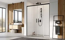Душові двері Radaway Idea Black DWD 200 см 387120-54-01 - мініатюра 4