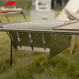 Гриль портативний Naturehike Picnic BBQ Grill NH20CJ006 р-р L сталь - мініатюра 7