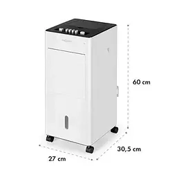 Мобільний кондиціонер-вентилятор OneConcept Freshboxx 3в1 (10034629) - мініатюра 8