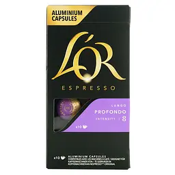 Уцінка. Кава мелена L'OR Espresso Lungo Profondo, капсули 52 г (809871) - мініатюра 2