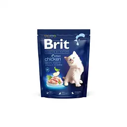 Сухий корм Brit Premium Kitten Брит для кошенят від 1-12 місяців, з куркою, 300 г (арт.171842)