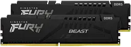 Оперативна пам'ять Kingston FURY 64GB (2x32GB) DDR5 6400MHz Beast Black (KF564C32BBEK2-64)