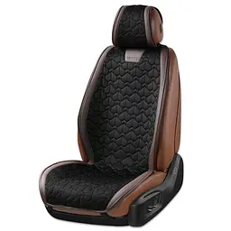 Комплект премиум накидок для сидений Winso Pro SUPREME, black-coffee(430500)