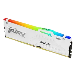 Оперативна пам'ять Kingston Fury 16GB DDR5 5200MHz Beast RGB White (KF552C40BWA-16)