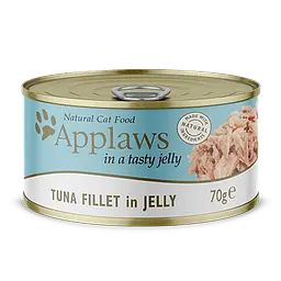 Консервований корм для котів Applaws Tuna Fillet in Jelly з тунцем 70г