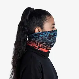 Шарф-труба Buff Polar, Derlay Multi 22/23 Чорний-Червоний - мініатюра 3