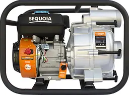 Мотопомпа бензинова Sequoia для чистої та брудної води SPP1100D - мініатюра 2
