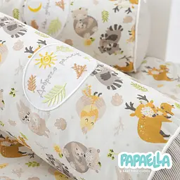 Бортик-валик у ліжечко Papaella Обіймашки захисний (8-34533 обіймашки) - мініатюра 14