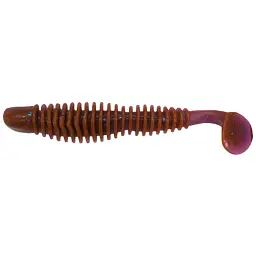Силікон Reins Bubbling Shad 4" 606 PINK LOX (8 шт/уп)
