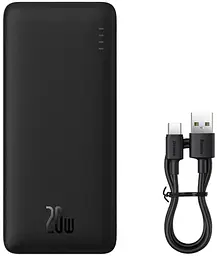 Портативний аккумулятор - універсальна батарея Baseus Airpow 30000mAh 20W (PPQD090101) чорний PPQD090101 - мініатюра 5