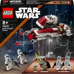 Конструктор LEGO Star Wars Побег на BARC спидере 221 деталь (75378)