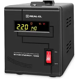Стабілізатор напруги Real-El Stab Energy-500 [4743304104833] [112014] - мініатюра 3