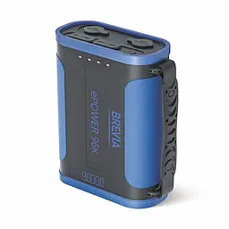 Повербанк (Power Bank) Brevia ePower 96000mAh 307.2Wh LiFePo4 чорно-синій(44096)