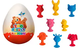 Яйце шоколадне Monzhar Zoo Planet Surprise з сюрпризом 25 г - мініатюра 2