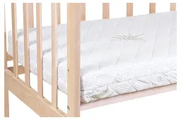 Матрас Babyroom Aloe Vera (кокос, поролон, кокос) - 10 см белый - мініатюра 3