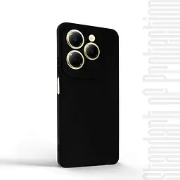 Чехол-накладка для смартфона Infinix Hot 40/40 Pro, противоударный, силиконовый, термополиуретановый (ТПУ), с защитой камеры и корпуса, черный, защита всего корпуса, ArmorStandart (ARM73938) - мініатюра 2