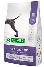 Сухий корм Nature's Protection Adult Lamb All breeds 4 кг для собак всіх порід з ягням