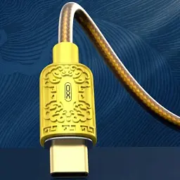 Кабель XO NB-Q217B USB C - USB C 60 W золотистий - мініатюра 4