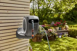Котушка зі шлангом Gardena Roll-Up S Automatic настінна 15 м (18600-20) - мініатюра 6