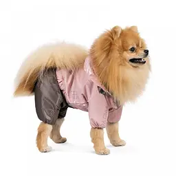 Дощовик Pet Fashion Ariel для дівчинки, розмір M, рожевий - мініатюра 3