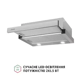 Витяжка телескопічна Perfelli TL 502 I LED - мініатюра 8