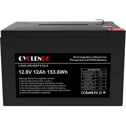 Акумулятор Cyclen 12.8V 12AH LiFePo4 - мініатюра 4