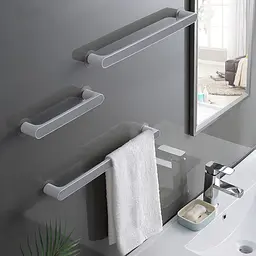 Універсальний тримач MVM BP-30, пластиковий, білий із сірим (BP-30 WHITE/GRAY) - мініатюра 6