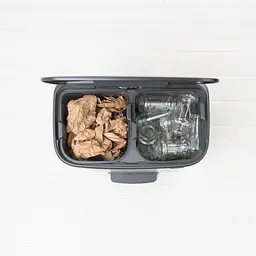 Бак для сміття Brabantia, з педаллю Bo, чорний матовий, 2х30 л (211508) - мініатюра 5