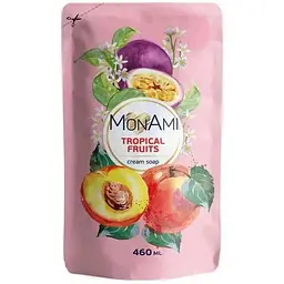 Мило рідке MONAMI 460мл дой-пак Tropical fruits