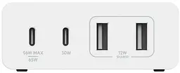 Мережевий зарядний пристрій Belkin Home Charger 108W Dual USB-С/USB-A (WCH010VFWH) - мініатюра 6