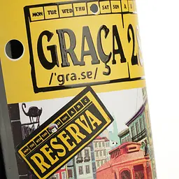 Вино Vinihold Graça 28 Riserva червоне напівсухе 0.75 л - мініатюра 3
