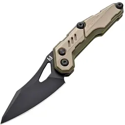 Ніж Hightron Spectron, M390, GFN, хакі, чорний клинок (HK04KHK) - мініатюра 2