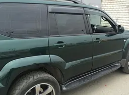 Дефлектори вікон вітровики для Toyota Land Cruiser Prado 120/Lexus GX470 2003-2009 (широкі)