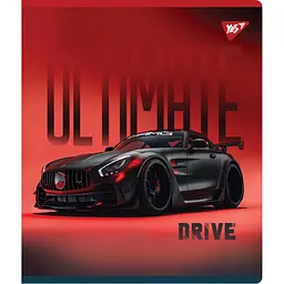 Зошит для записів А5 Yes Ultimate drive 24 аркуша в клітинку (767541)  
