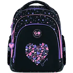 Рюкзак GoPack Education 2606S Bright&Awesome Чорний (GO26-2606S-3) - мініатюра 3