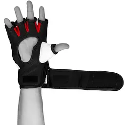 Рукавиці для MMA Power Play 3075, Black/White - XL - мініатюра 4