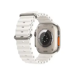 Сенсорні смарт-годинник T800 Ultra White (16075) - мініатюра 3