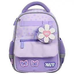 Рюкзак шкільний  ортопедичний дитячий Yes Flower Smile K-37XS - мініатюра 2