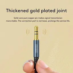 Кабель Joyroom AUX stereo audio cable SY-15A1 1.5 м - мініатюра 4