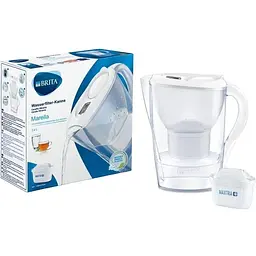 Фільтр-глечик Brita Marella Memo MX+ білий 2.4 л (1039270) - мініатюра 3