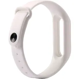 Ремінець Uwatch Replacement Silicone Band For Xiaomi Mi Band 2 White - мініатюра 2