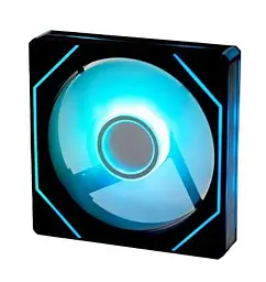 Вентилятор GTL Warp 120 мм Black (GTL-120WL1B ARGB) - мініатюра 1