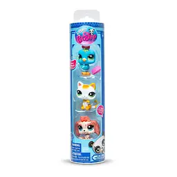 Ігровий набір Настрій міста Littlest Pet Shop 00551 аксесуари та 3 фігурки