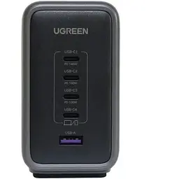 Зарядний пристрій 5xUSB 300W 5xUSB (4хUSB-C + USB-A) Nexode Desktop Fast Charger, Cable CD333 Ugreen (90903B) - мініатюра 7