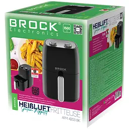 Мультипіч BROCK AFM 4203 BK 1500Вт/чаша 4.2л/механічне керування/чорна - мініатюра 2