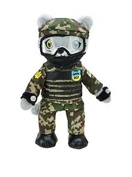М'яка іграшка "Котик ЗСУ" PL8241ua Кращий друг, 33 см, у пакеті (6923050082410) Вид 2