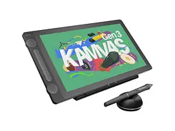 Графічний планшет Huion Kamvas 16 Gen 3 Black (GS1563) - мініатюра 2