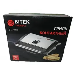 Гриль контактний 1500 Вт BITEK BT-7407 - мініатюра 4
