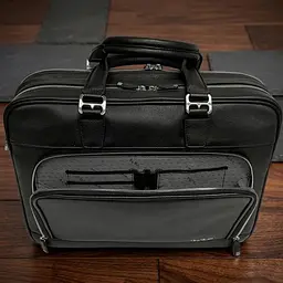 Чоловіча сумка-портфель Tony Perotti Contatto 8976 nero (90554) Чорна - мініатюра 7
